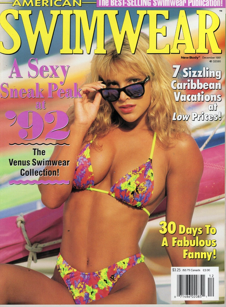 American Swimwear Magazine Dec 1991 Venus Swimsuits USA Julie Clarke