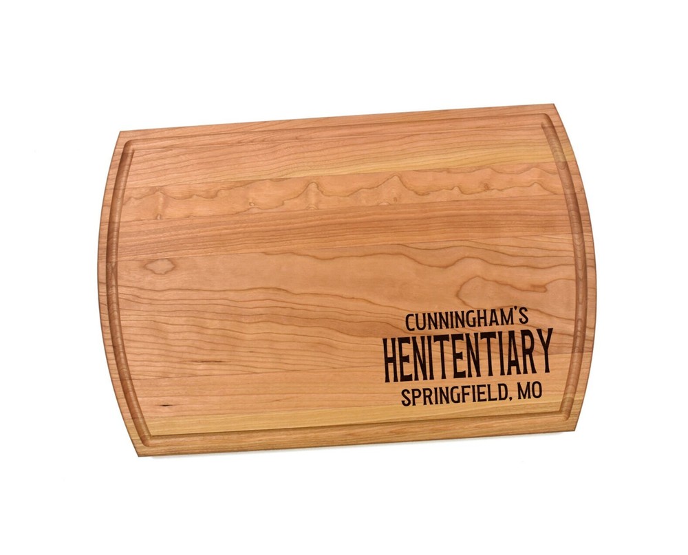 Personalized Henitentiary Cutting Board | Welcome To Our Farm Charcuterie Board