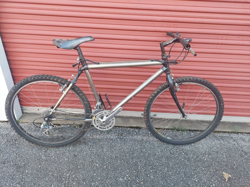 Myata Mountain Bike Titanium And Aluminum 26in Wheels