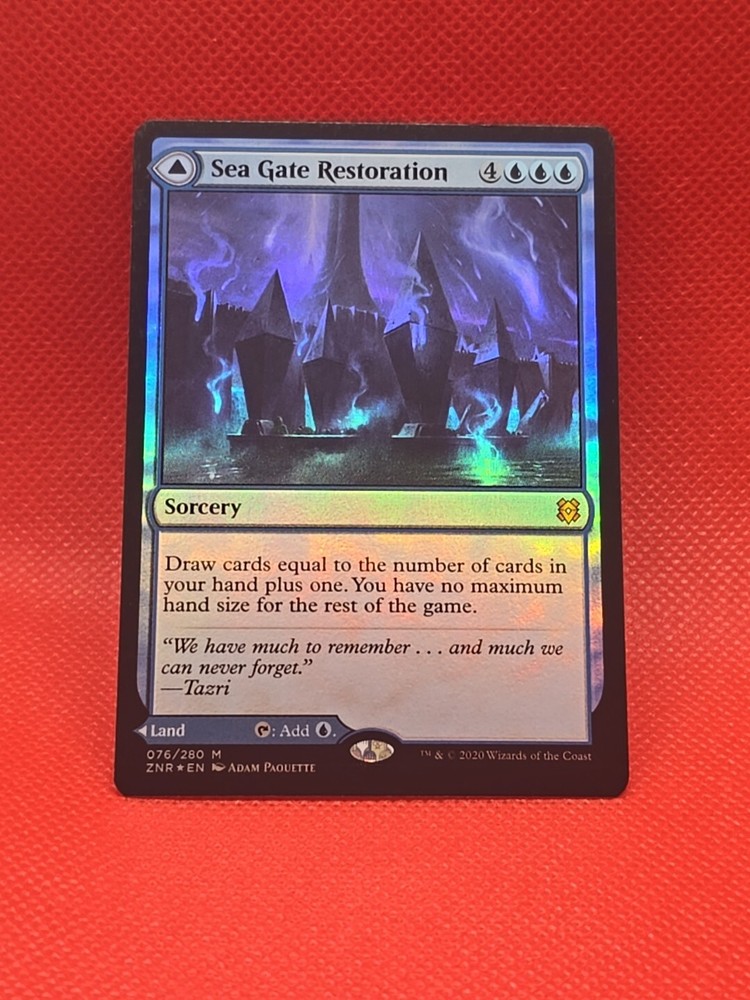 Sea Gate Restoration Zendikar Rising Foil