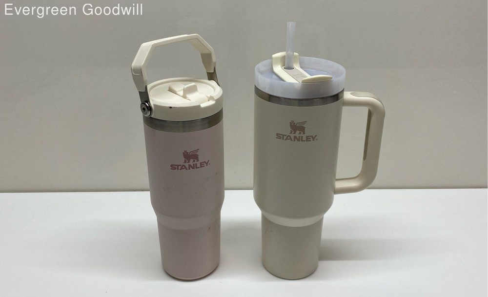Lot of 2 Stanley Tumbler Bottles 40 oz. & 30 oz.