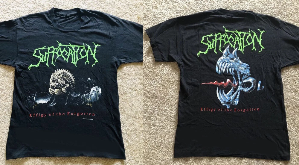 Suffocation Band Effigy Of The Forgotten 2 sided T Shirt Full Size S-5XL QT1513