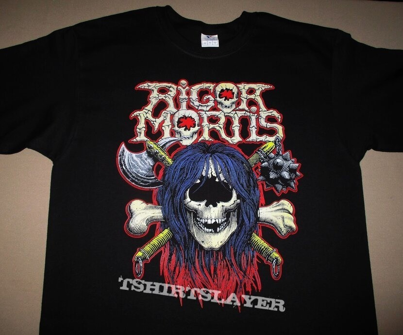 Collection Rigor Mortis Band On Tour Heavy Cotton Shirt S to 5XL VK440