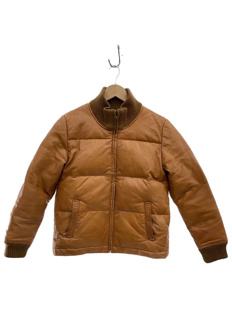 Leather Jacket Blouson/2/Leather/Brw 3498