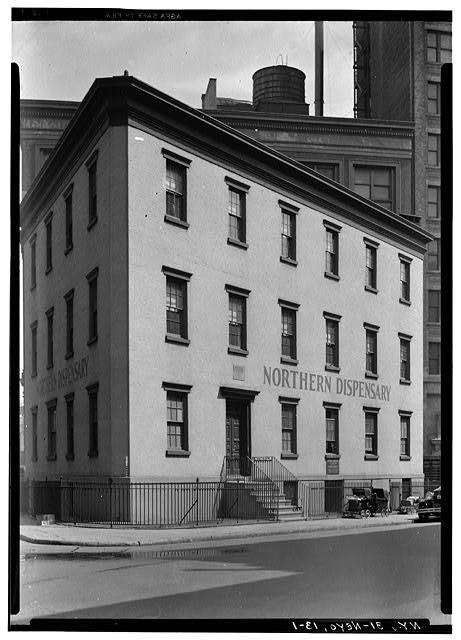 Northern Dispensary,165 Waverly Place,New York,New York County,NY,HABS