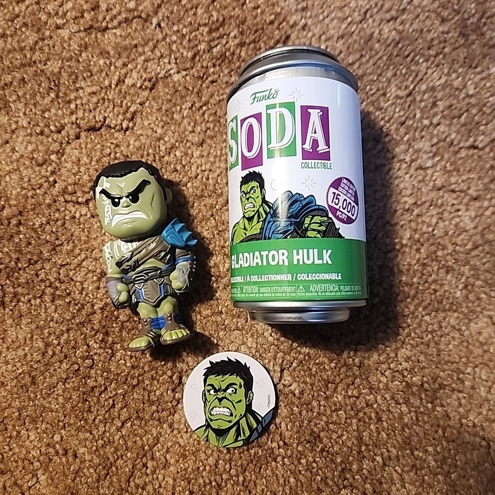 Funko Vinyl Soda: Marvel Gladiator Hulk Common