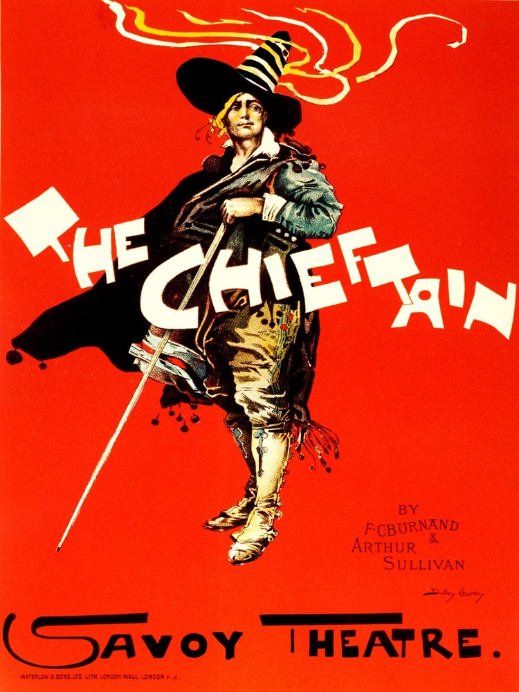The Chieftain Decorative Poster. Fine Graphic Art. Wall Interior Design 2329