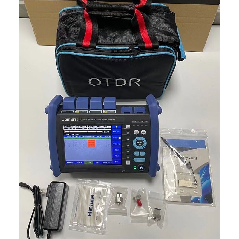 JW3302E Automatic OTDR Optical Time Domain Reflectometer 5.6-inch Touch Screen -