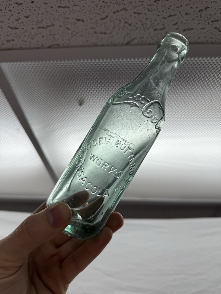 Hygenia Bottling Works Antique Slugplate Coca Cola Bottle - Pensacola, Florida