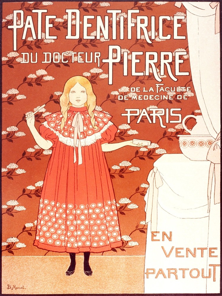 Tooth Paste Decorative Poster Ad. Fine Graphic Art. Wall Interior Design 2355