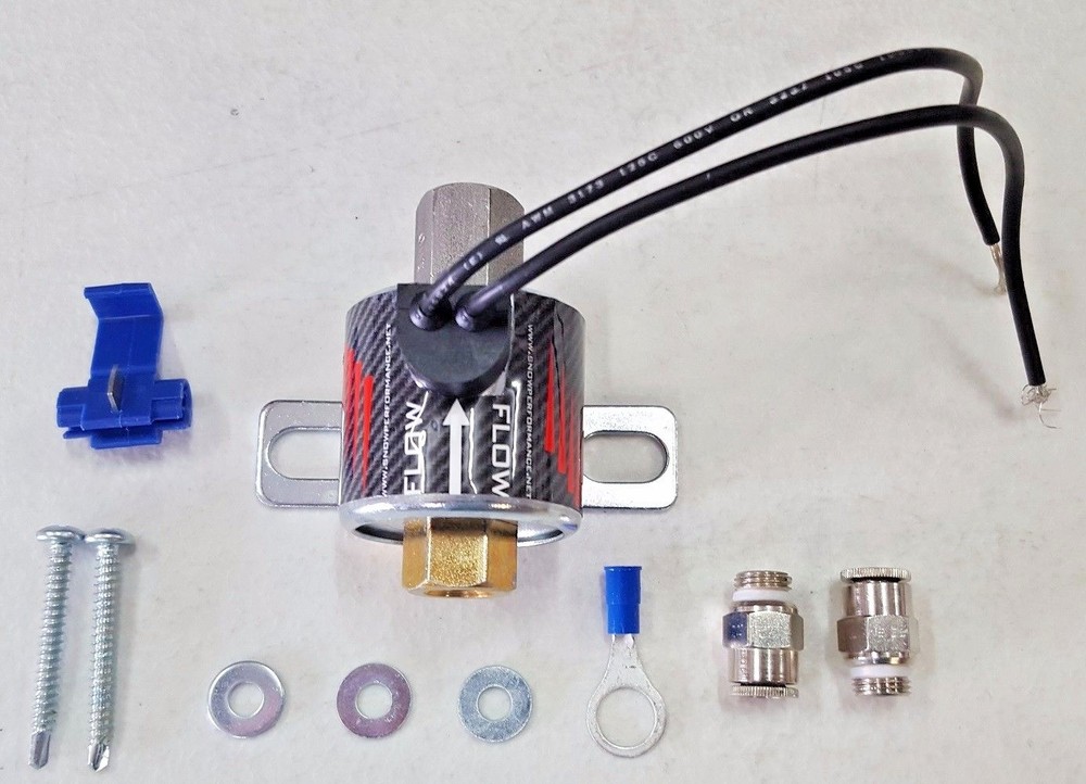 Snow Performance Water Methanol Injection Solenoid Upgrade Kit Quick-Connect Fit