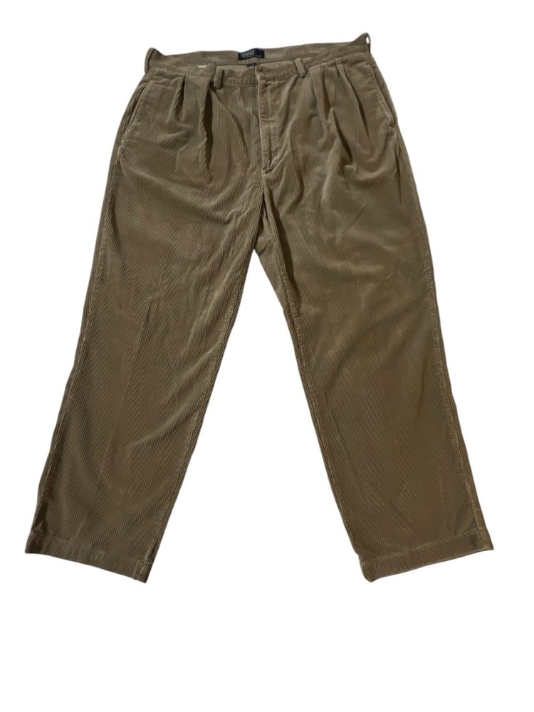 Polo Ralph Lauren Corduroy Pants Mens 40x30 Brown Wide Wale