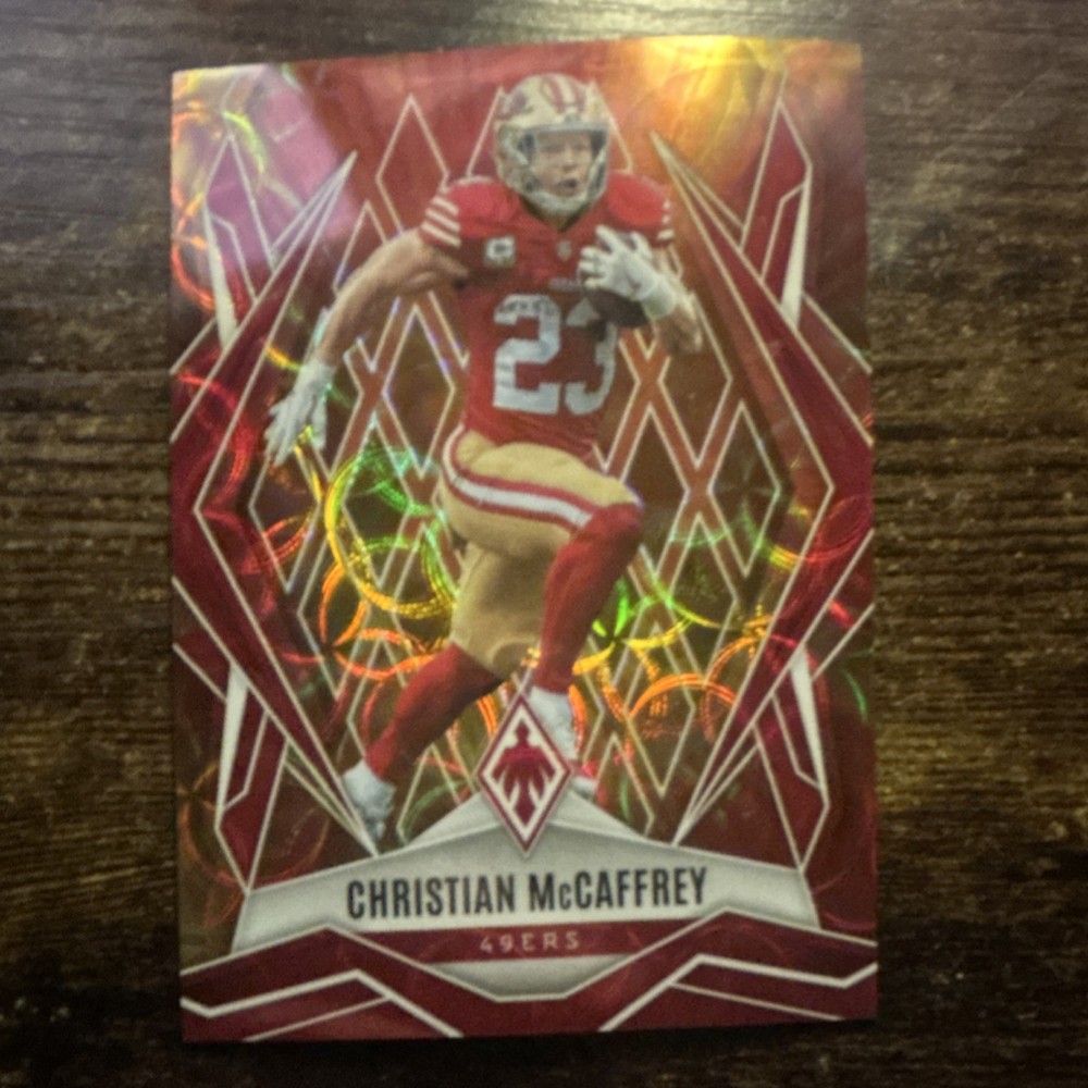2025 Panini Phoenix - Christian McCaffrey #34 Fire Burst /350