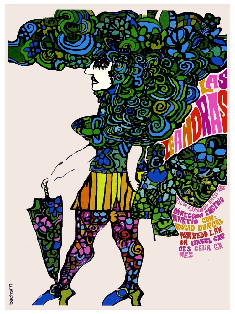 Las Leandras spanish movie Decoration Poster.Graphic Art Interior design 3482