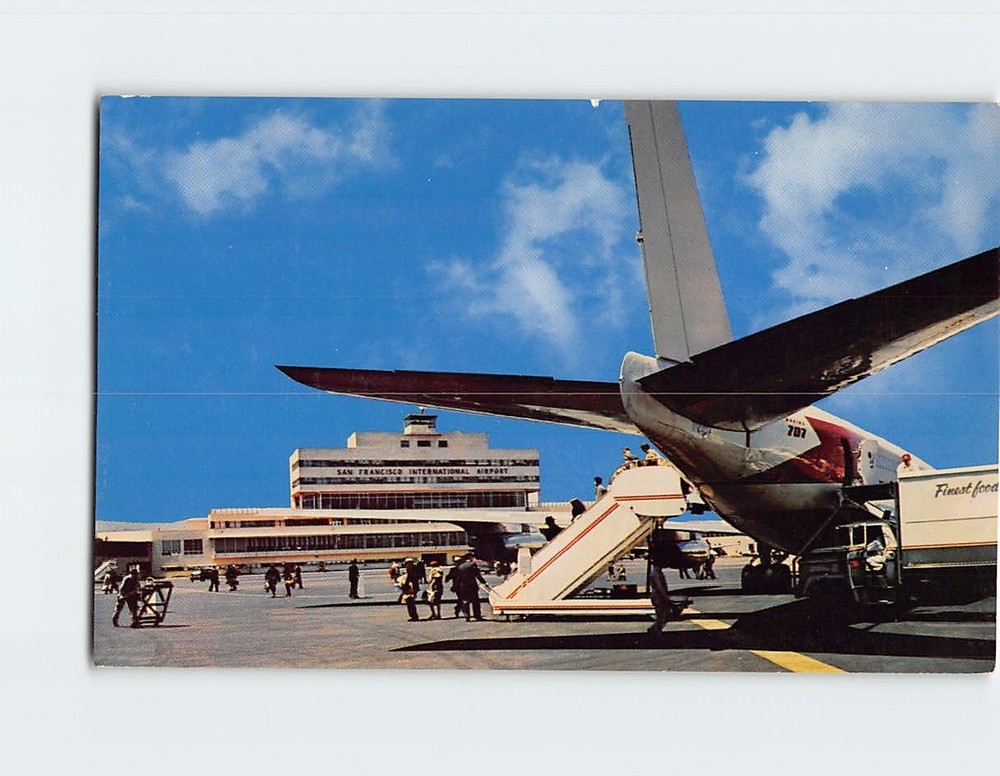 Postcard San Francisco International Airport California USA