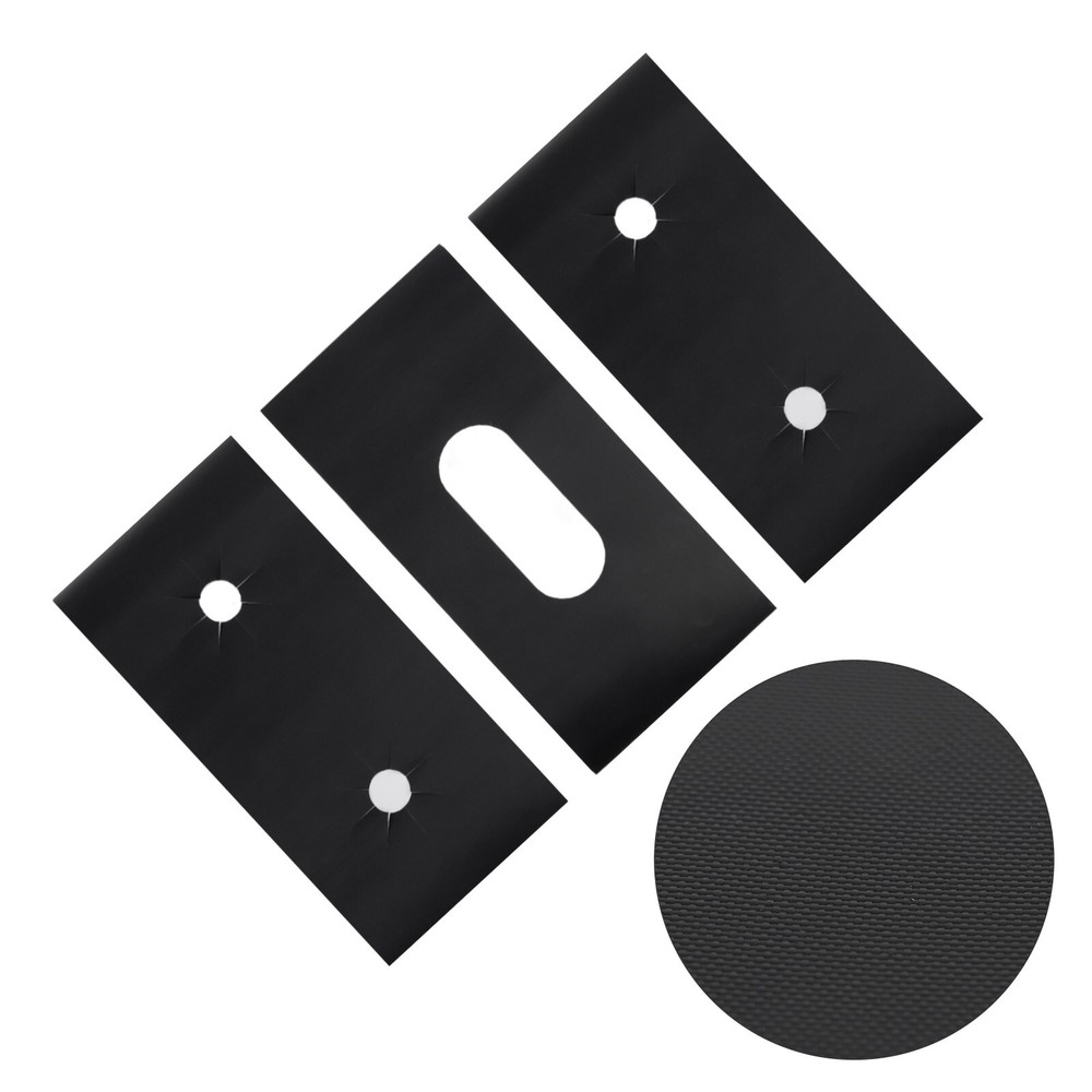 Easy to Clean 5 Hole Gas Stove Protective Cover Say Goodbye to Stubborn Stains