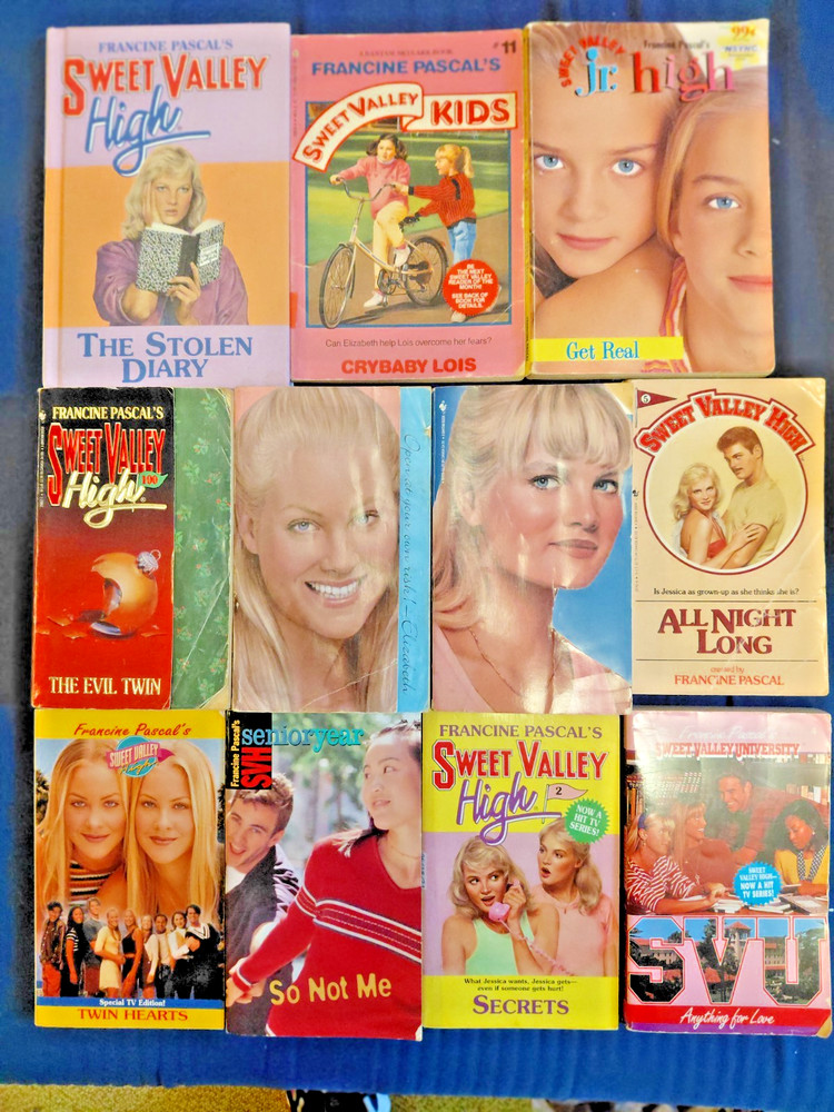 Sweet Valley High Paperbacks Lot of 20 Francine Pascal 1980s Bantam