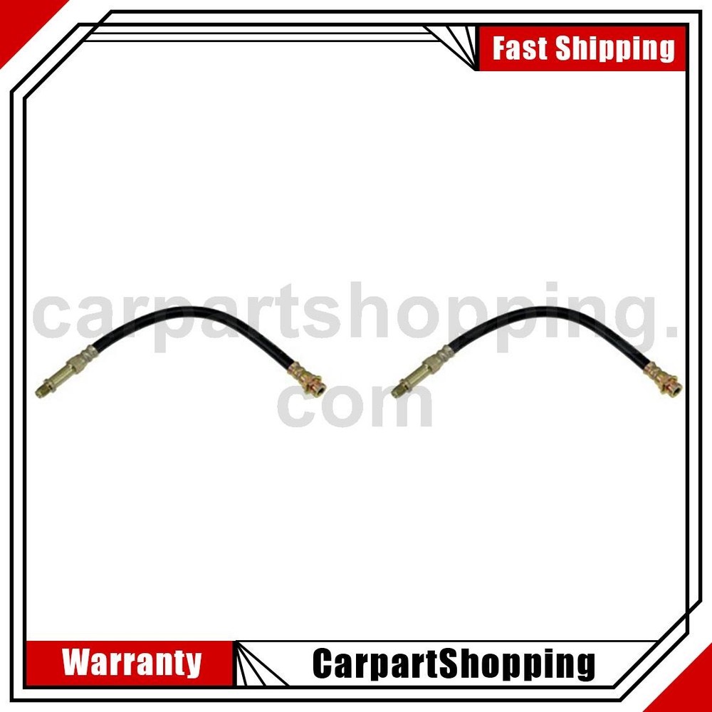 2 Front Brake Hydraulic Hose Fits Dodge 880 6.3L 6.7L 7.0L 6.8L 5.9L