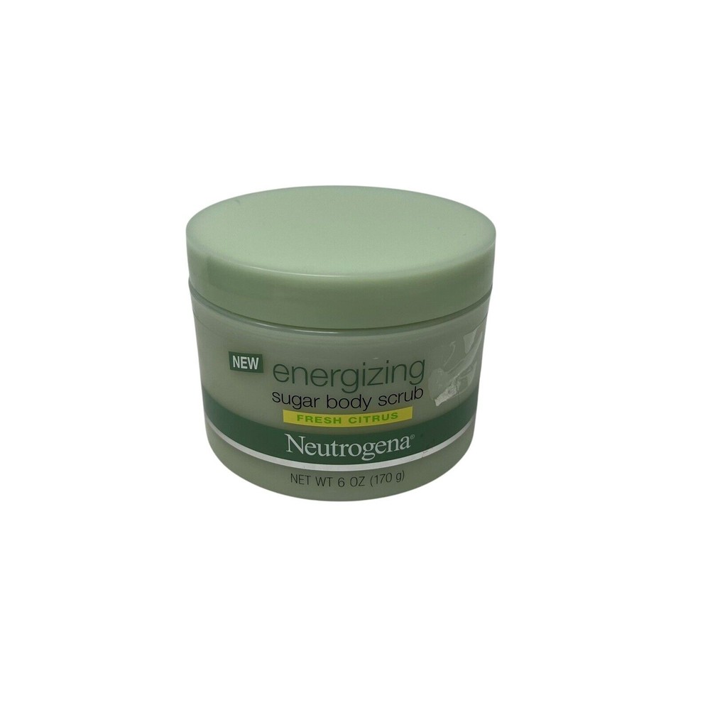 Sealed Rare Neutrogena Fresh Citrus Energizing Sugar Body Scrub 6oz