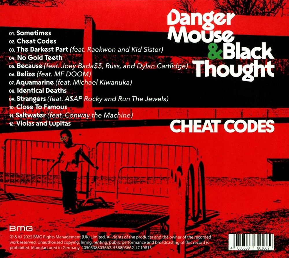 Black Thought / Danger Mouse Cheat Codes New Cd