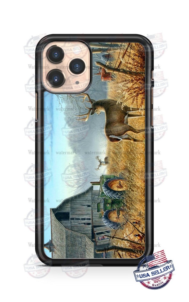 Virginia Deer Barn Tractor  Wildlife Phone Case For iPhone 12 Samsung Google