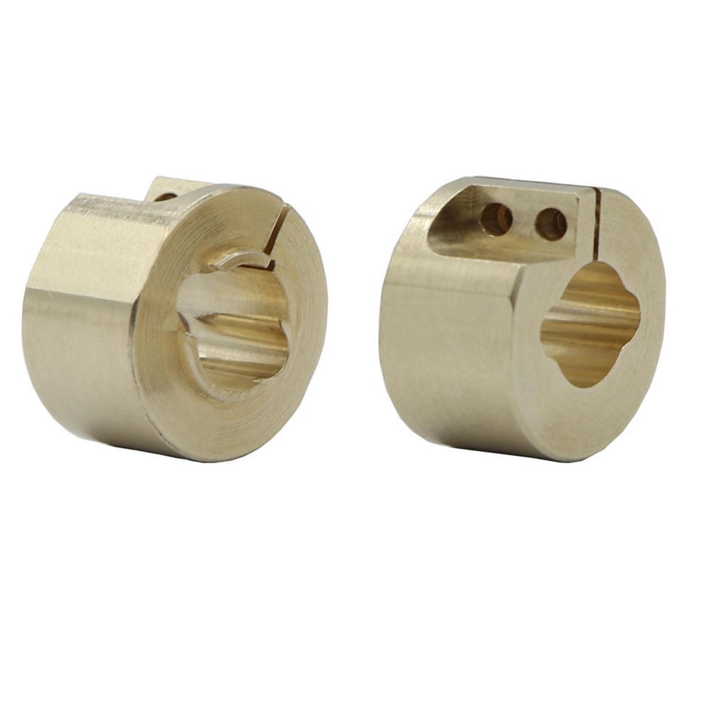1Pair Brass Rear Axle Counterweights Balance for TRX4M 1/18 RC Car Upgrade