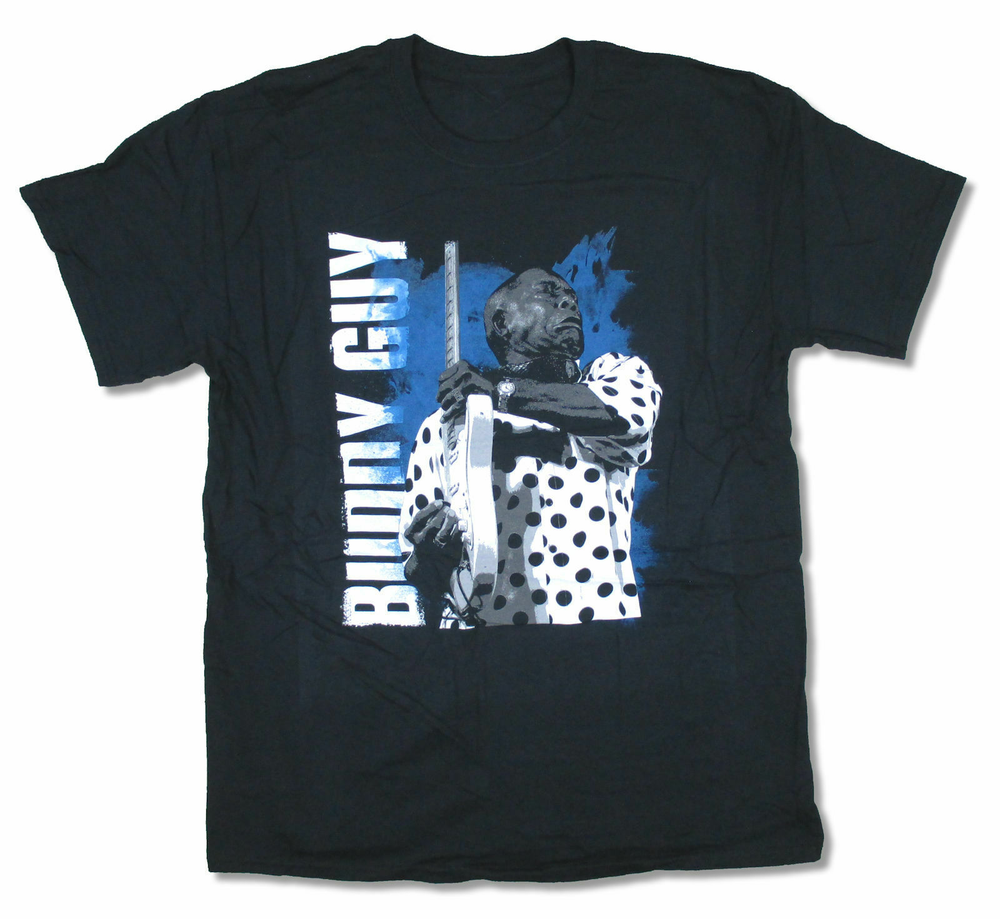 Buddy Guy 2018 Blues Is Alive Tour Black T-Shirt PA NY