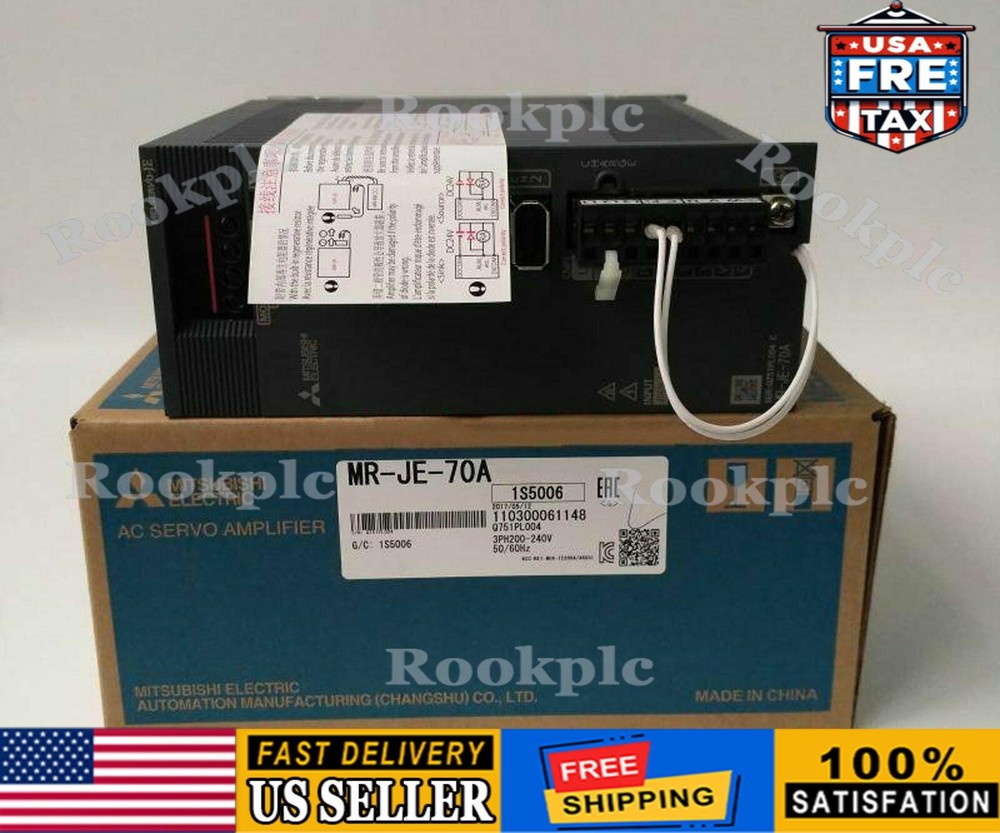 Mitsubishi MR-JE-70A Servo Drive One New MRJE70A Fast Shipping  US Free TAX