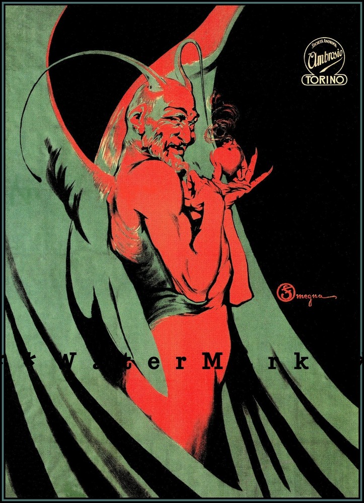 Cuore Di Mamma 1909 A Mother's Heart Italian Movie Vintage Poster Print Art