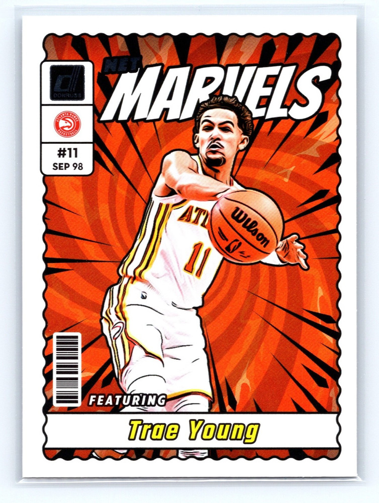 2023-24 Panini Donruss - Net Marvels - Trae Young - #18