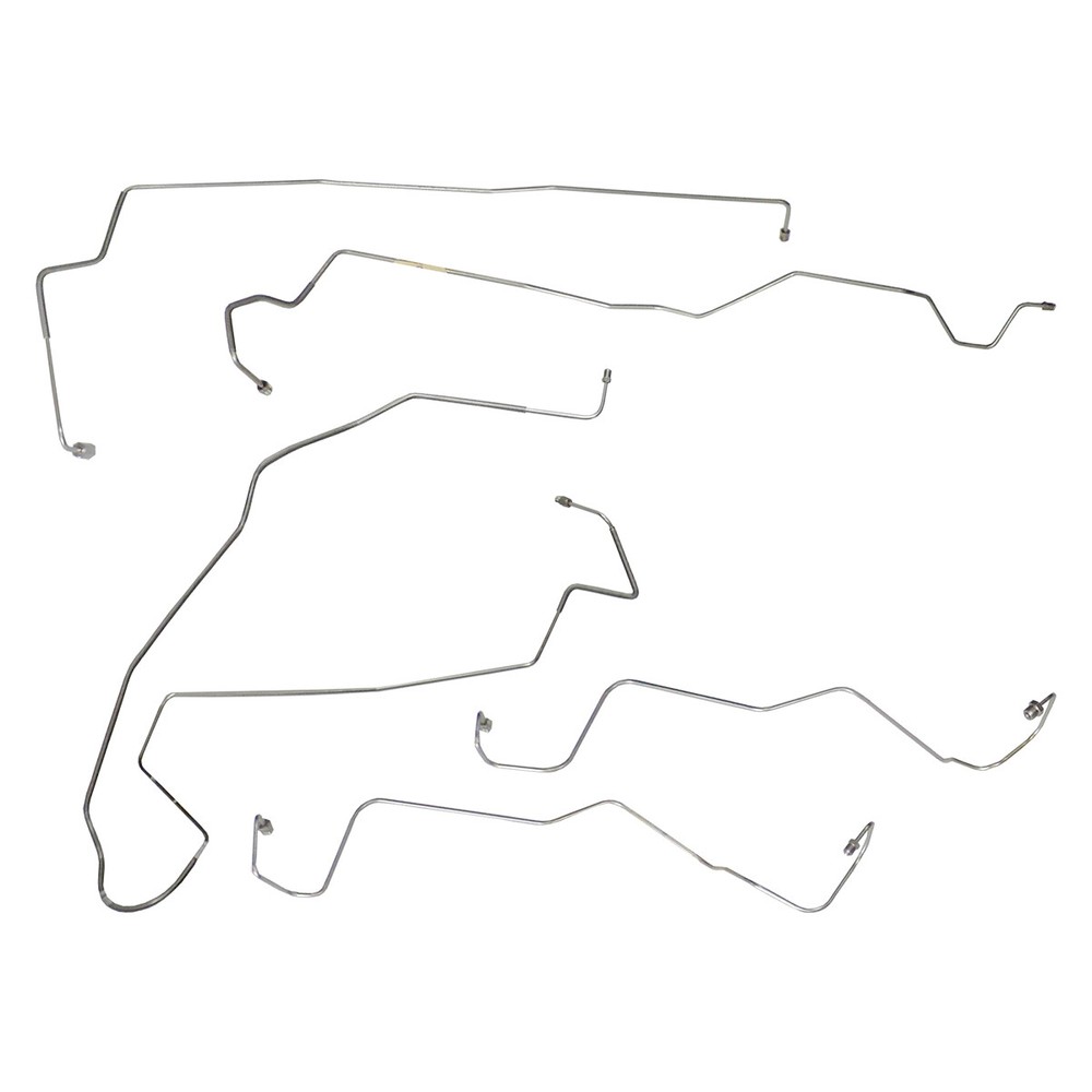 Brake Line Kit Front Line With ABS 1999-2005 F250 F350 Excursion Stainless 5pc