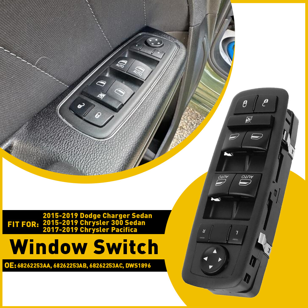 2015-2019 Dodge Charger Chrysler S Power Window Control Switch Master Replacement