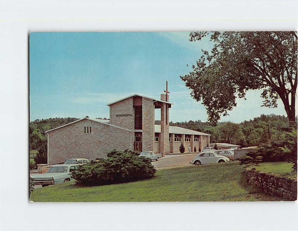 Postcard Assembly Auditorium Windermere Baptist Assembly Roach Missouri USA