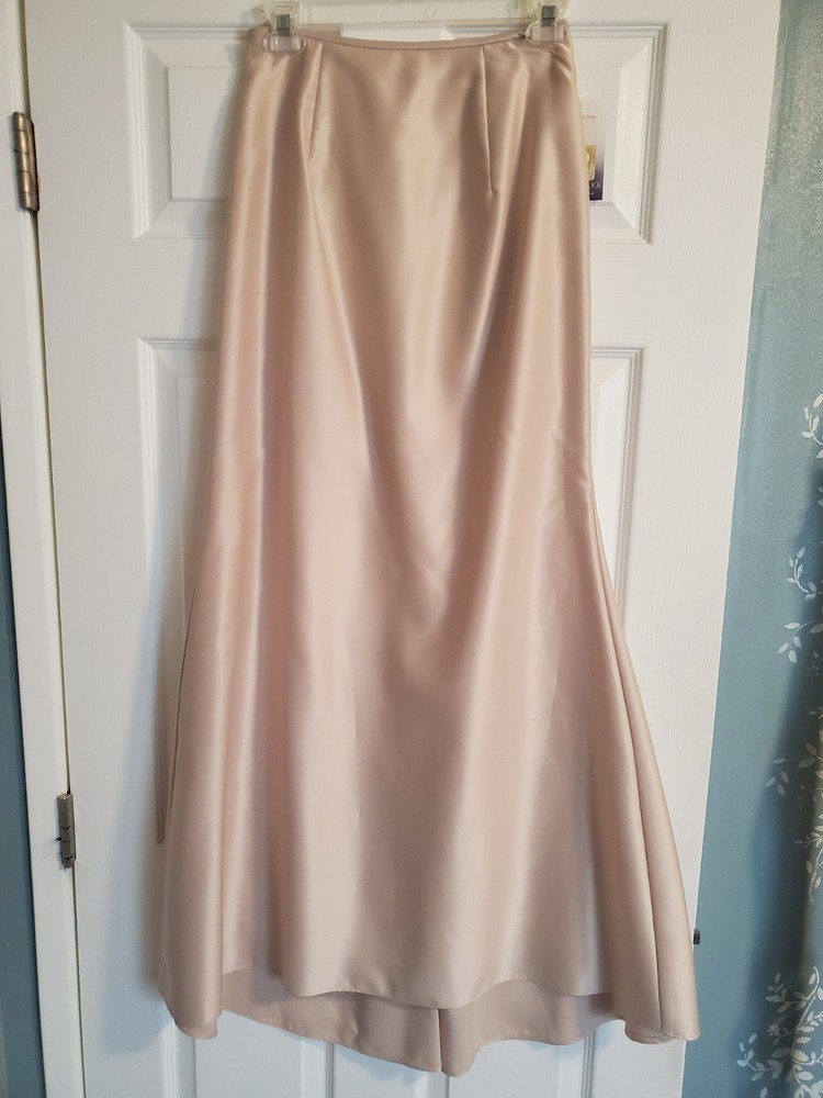JESSICA McCLINTOCK Champagne Long Skirt NWT! Size 6