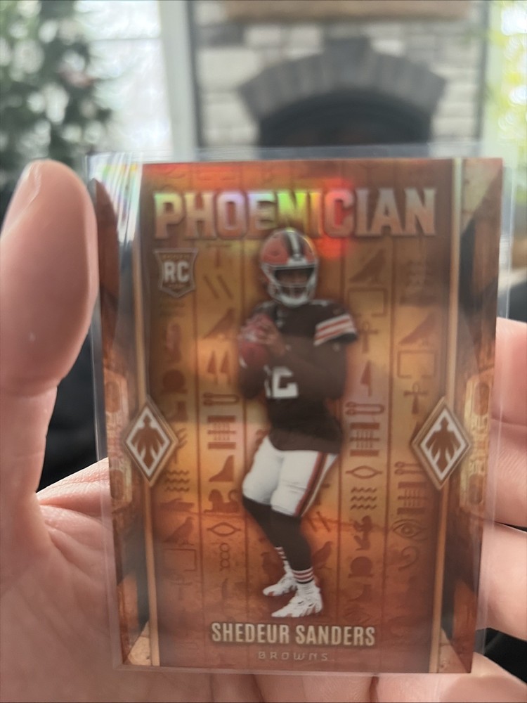 2025 Panini Phoenix Shedeur Sanders Phoenician (RC) Case Hit SSP Browns Rookie