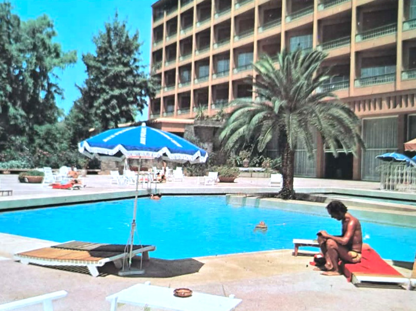 1970s Marrakech Hotel Es Saadi Vintage Postcard Next Day Shipping
