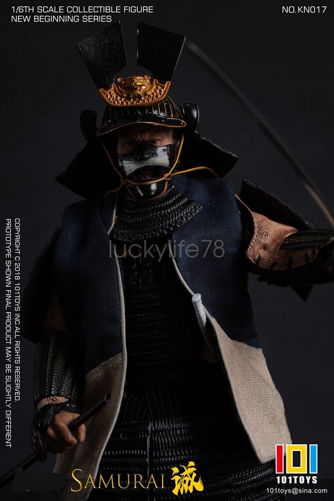 1/6 Scale 101TOYS KN017 Samurai Action Figure - Sincerity Beginner Series Model  