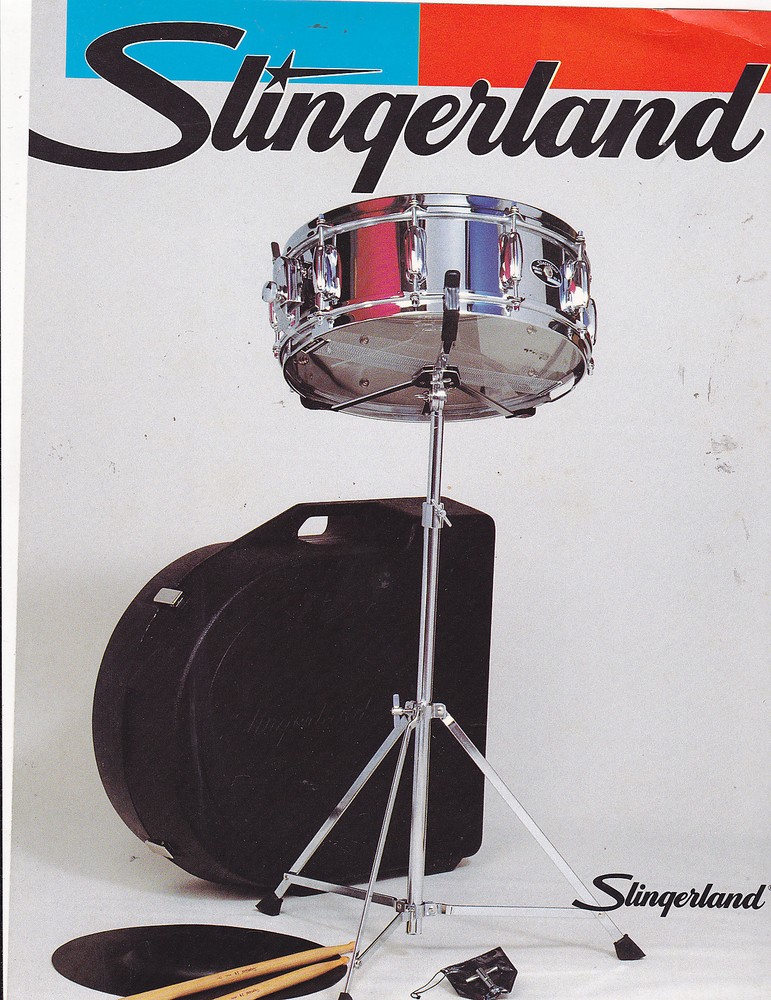 VINTAGE AD SHEET #3051 - VINTAGE SLINGERLAND SNARE DRUMS