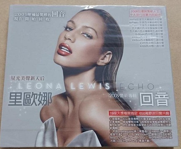 LEONA LEWIS ECHO 2009 CD w/ TAIWAN SLIPCOVER SEALED