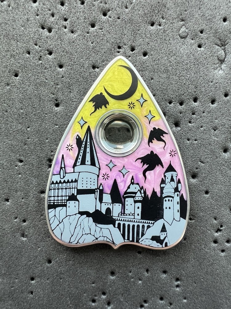 Harry Potter FANTASY Pin - Laserbrain Patch Co Pin - Hogwarts Castle Planchette