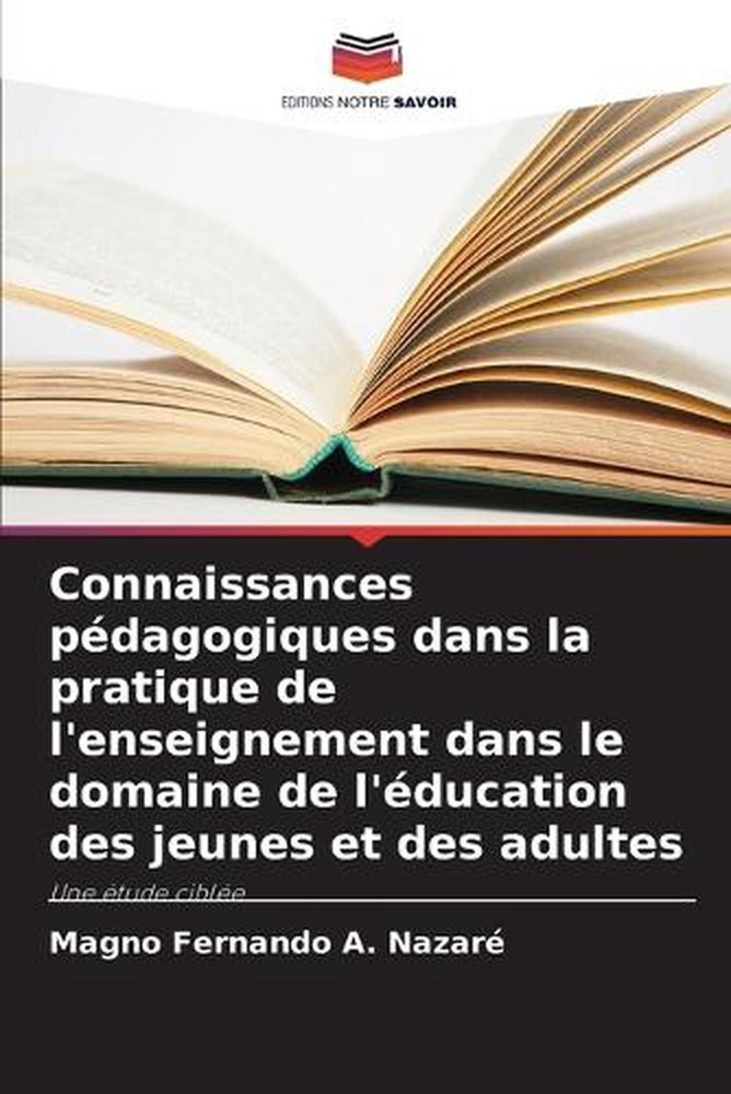 Connaissances pdagogiques dans la pratique de l'enseignement dans le domaine de