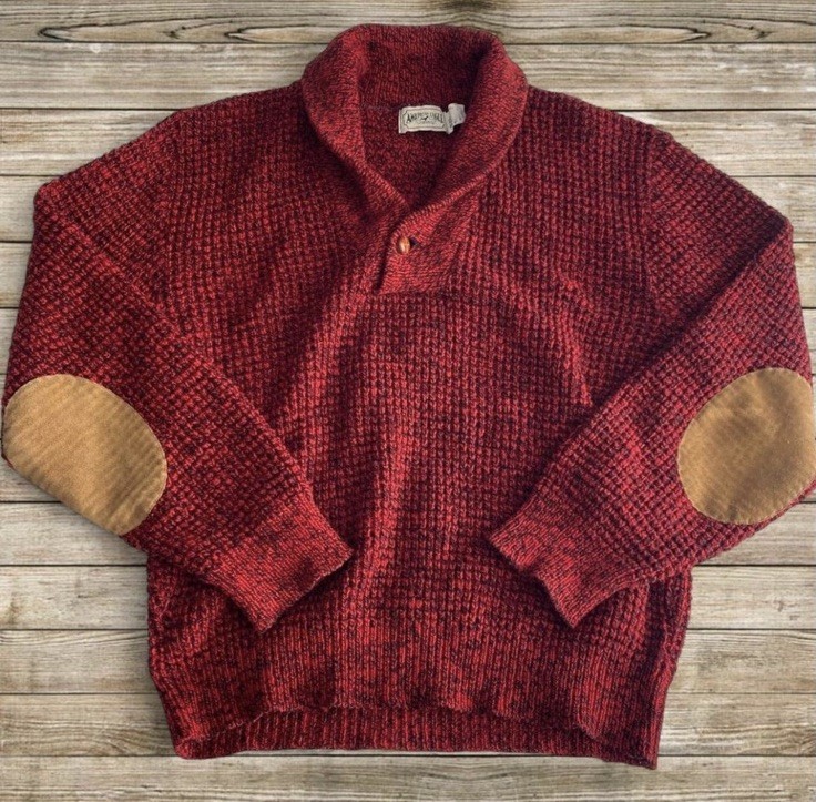 American Eagle Outfitters VTG Men’s Size L Wool Blend Sweater Made in USA