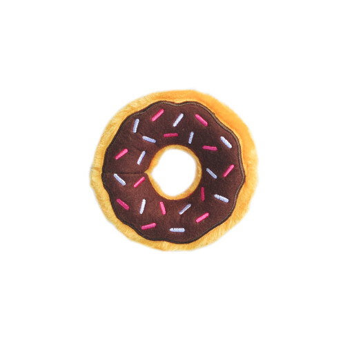 ZippyPaws Donutz Dog Toy Junior Chocolate; 1 Each/Small
