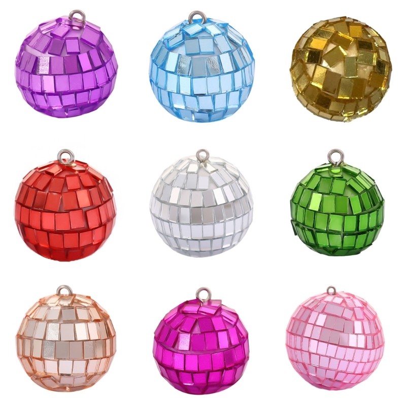 Glittering Portable Foam Christmas Sphere for Festive Party Decor-image