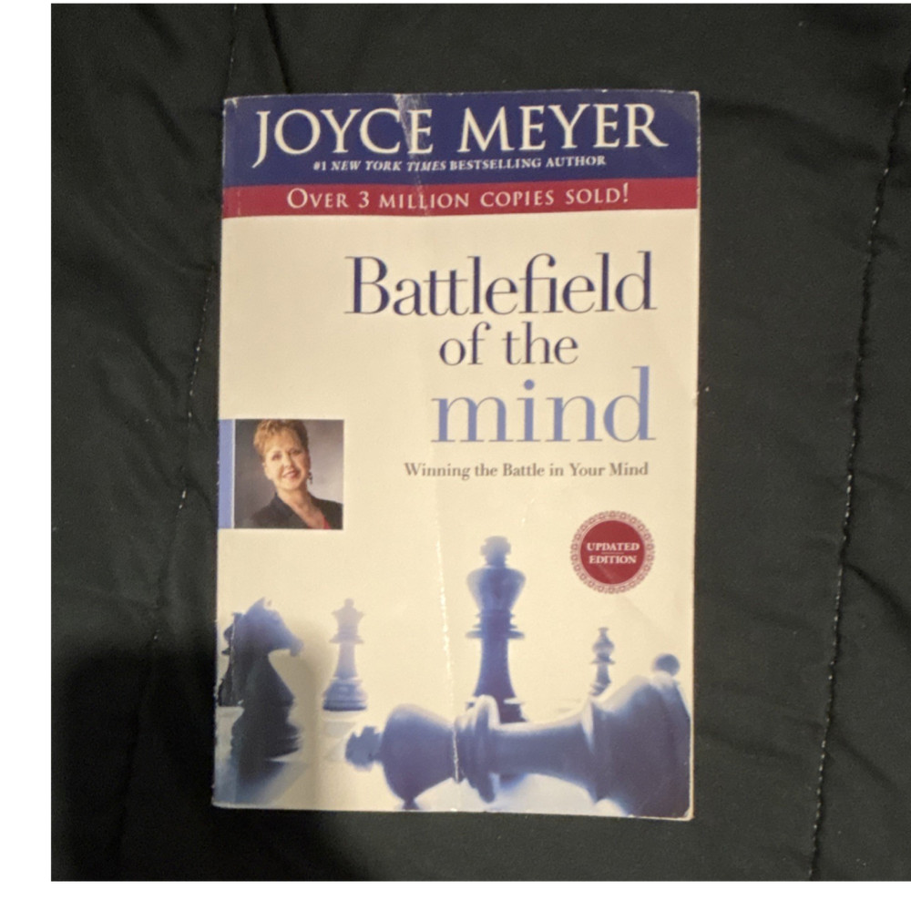 Joyce Meyer Battlefield of the Mind Paperback Book Updated Edition Religion