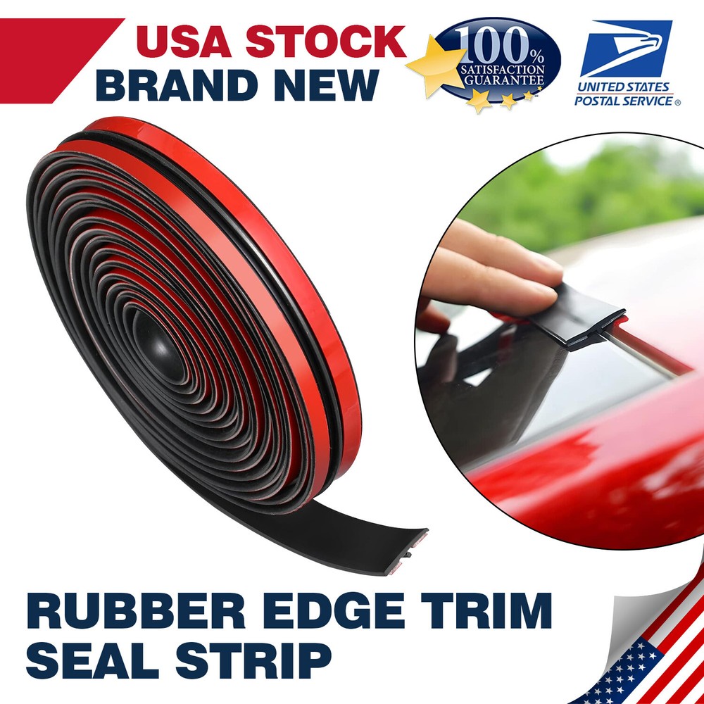 Car Windscreen & Sunroof Protection 10ft 3M Universal Rubber Molding Seal Trim