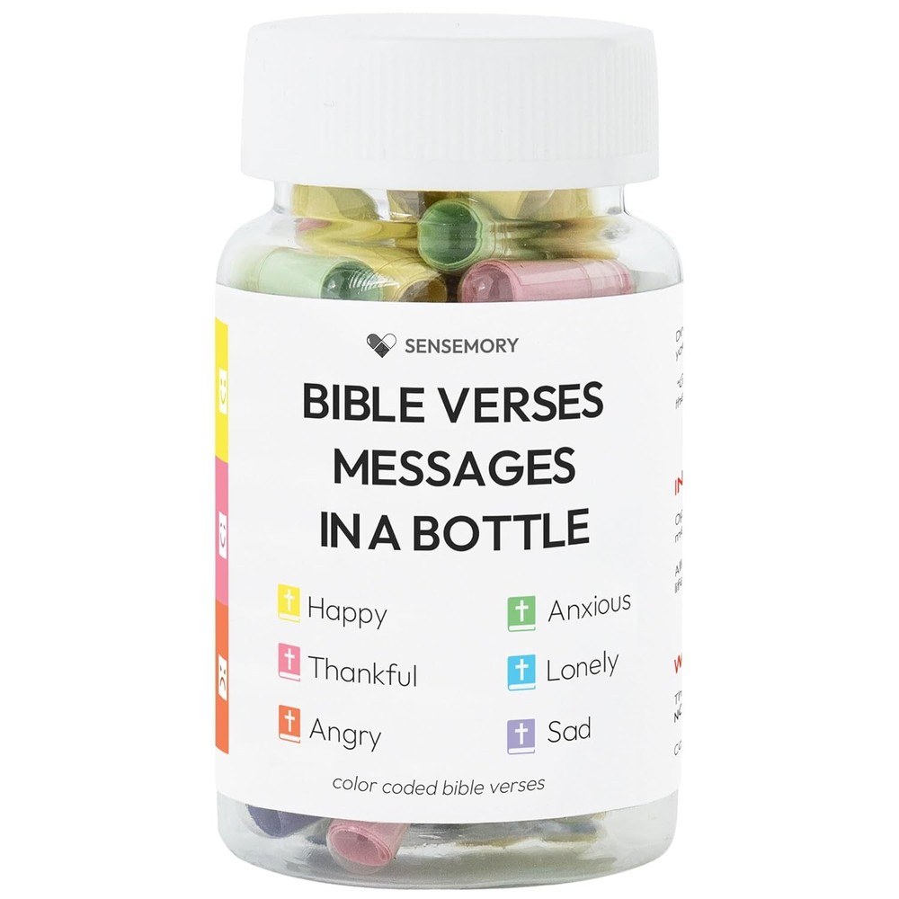 Christian Gifts: Messages in a Bottle - 50 Bible Verses