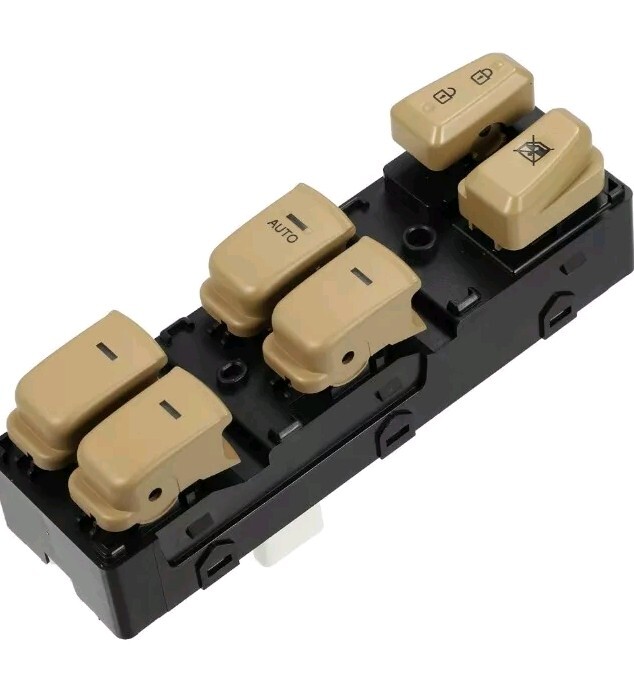 Hyundai Sonata Front Left Driver Side Power Window Switch Tan Master Fit