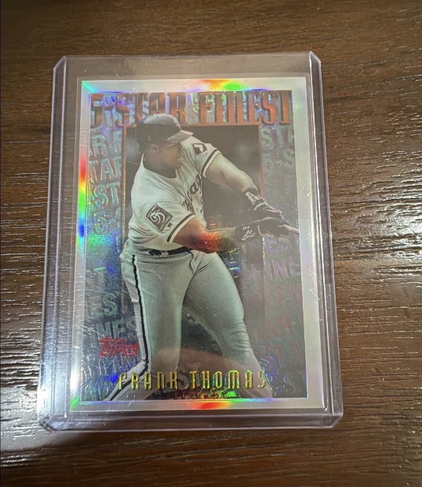 1996 Topps - Mystery Finest Frank Thomas #M26 Refractor