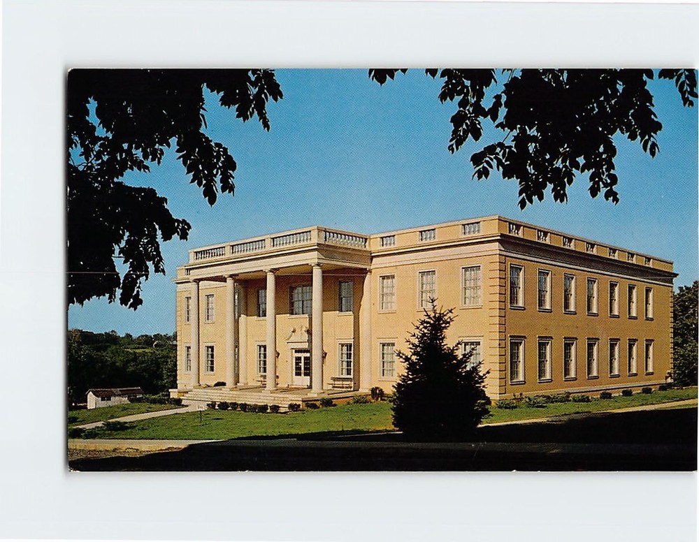 Postcard Shepherd College Library Shepherdstown West Virginia USA